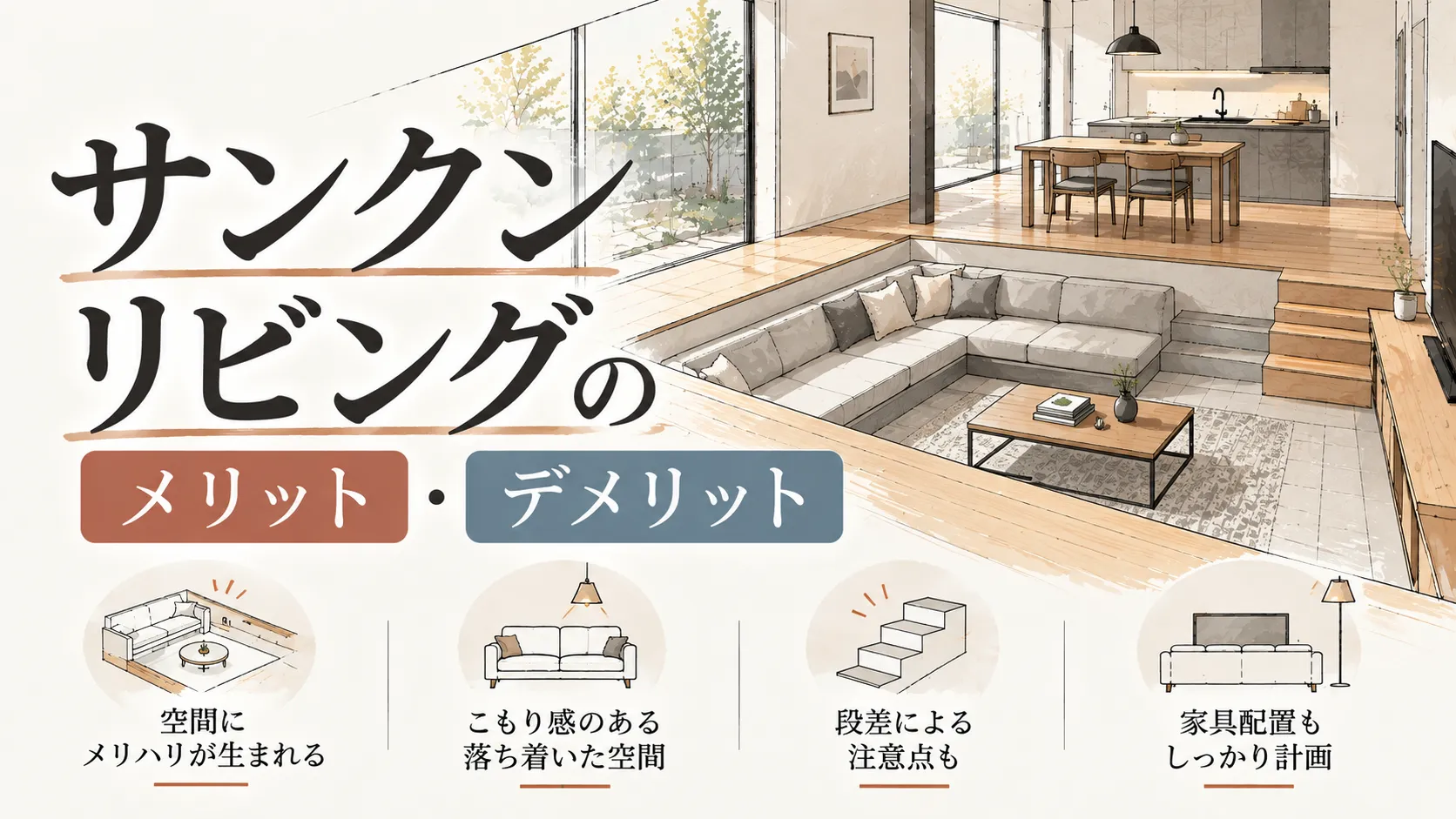 サンクンリビング